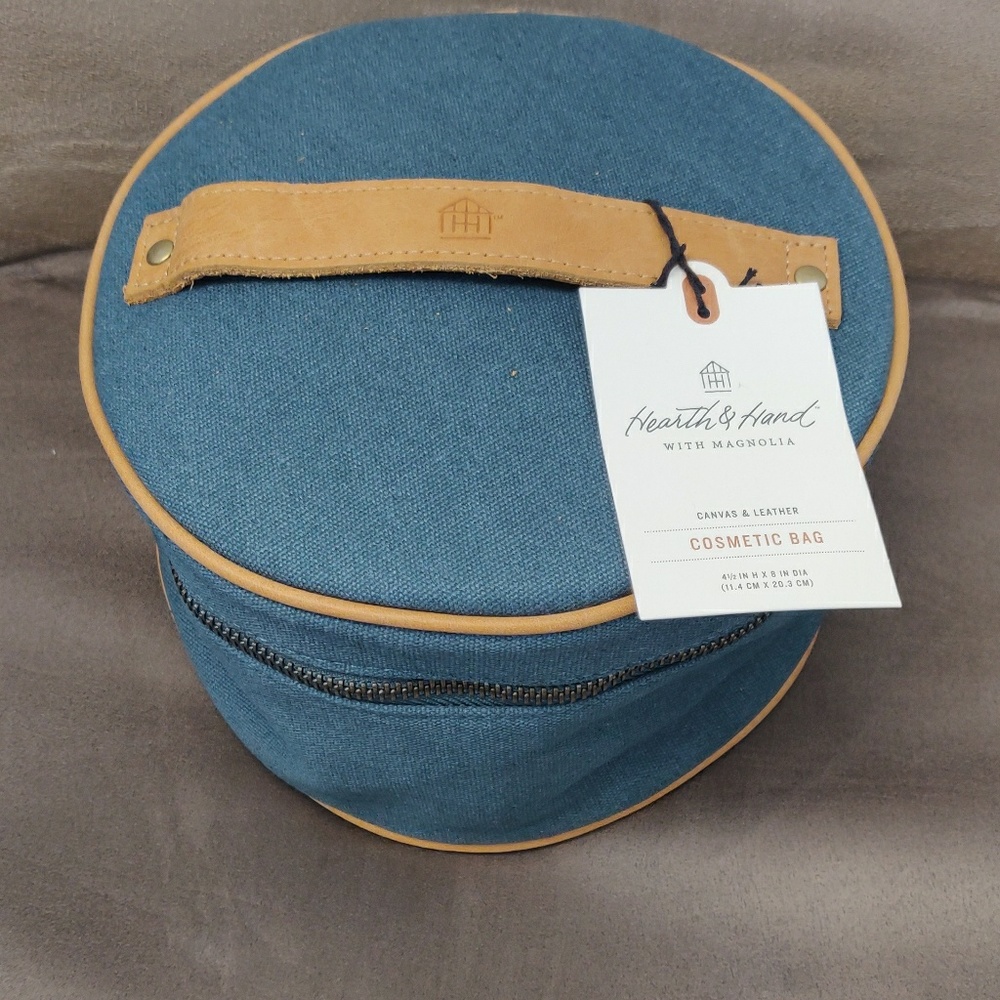 Hearth & Hand With Magnolia Cosmetic Bag Canvas